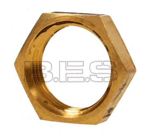 Brass Lock Nut Metric M8x1.0 - M20x1.5