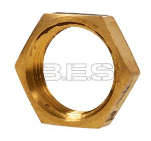 Brass Lock Nut Metric M8x1.0 - M20x1.5