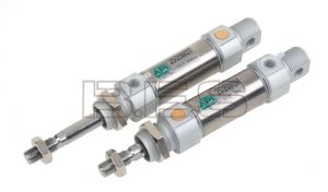 Mini ISO Pneumatic Cylinders Single Acting 8-25mm 