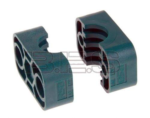 Single Std Tube Grooved Clamp Jaws (Polypropylene)