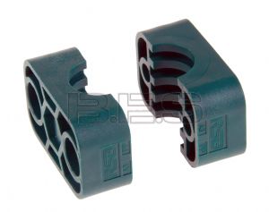 Single Std Tube Grooved Clamp Jaws (Polypropylene)