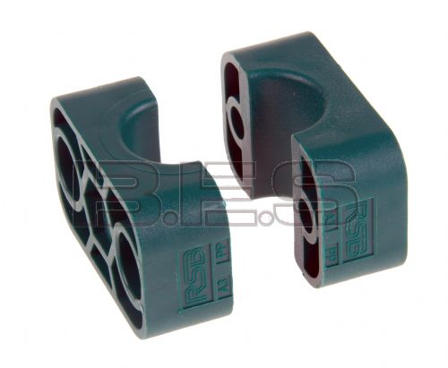 Single Std Smooth Tube Clamp Jaws (Polypropylene)
