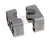 Single Std Tube Grooved Clamp Jaws (Aluminium)