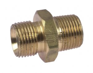 Male Nipple brass BSP cone/taper